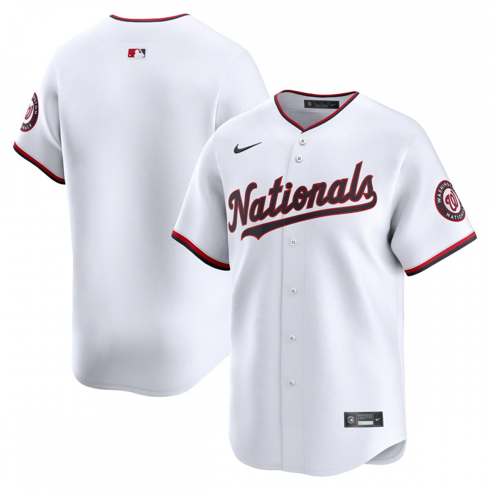 Washington Nationals Youth Home Limited Jersey - White-Pro Kit Vault | Brand New 26/27 Sports Jerseys